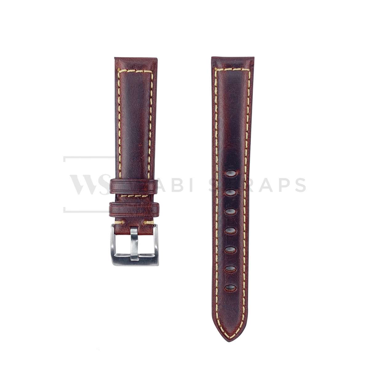 Male Leather Watch Strap (Croco, Half-Padded), Size: 20/22/24mm at Rs  65/piece in New Delhi